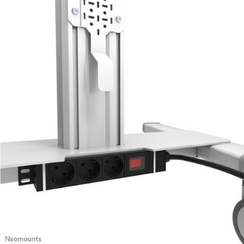 Neomounts - Carrello - per pannello piatto - bianco - dimensione schermo: 37"-75"